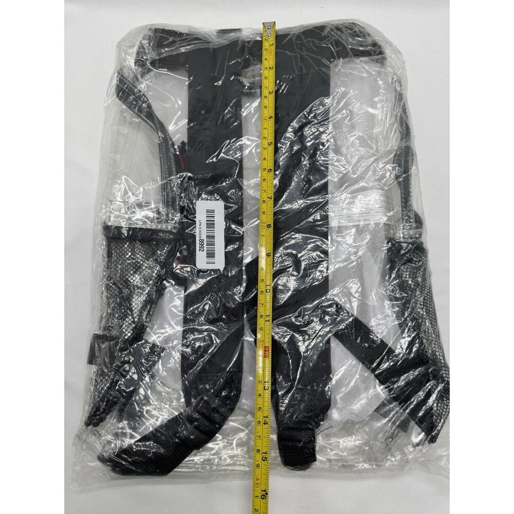 Transparent Backpack, Medium. Clear Security Backpack, Front Pocket NIP - Picture 5 of 8